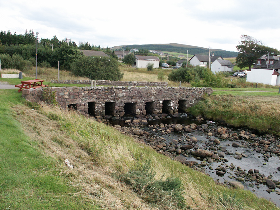 Clapper Bridge over Allt Beithe, Aultbea